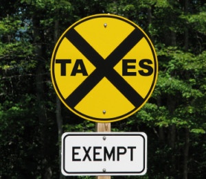 churches exempt from many taxes
